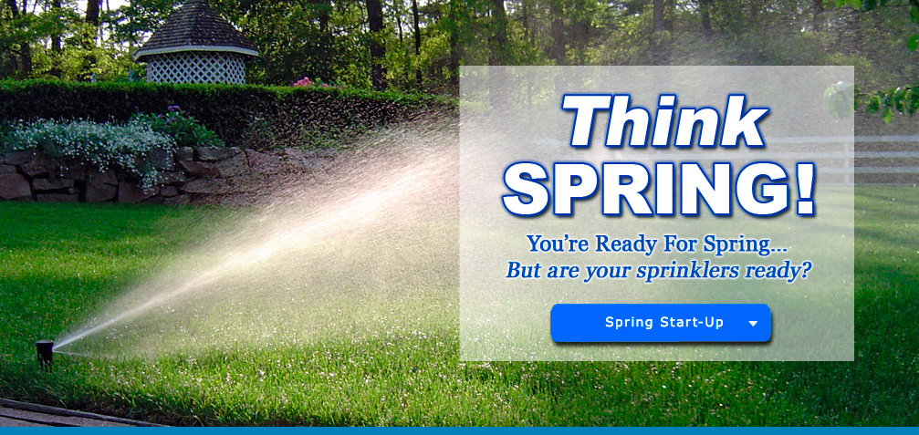 Get your lawn sprinklers ready for spring!